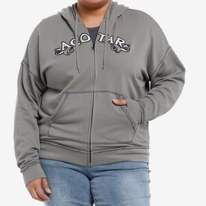 A Court Of Thorns And Roses Night Court Oversized Plus Size Hoodie NWT